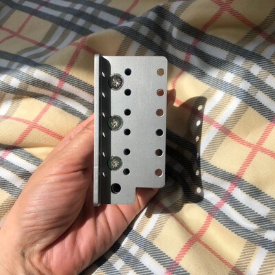 钛合金琴桥底座配重 钛合金琴桥st fender vintage cs mb