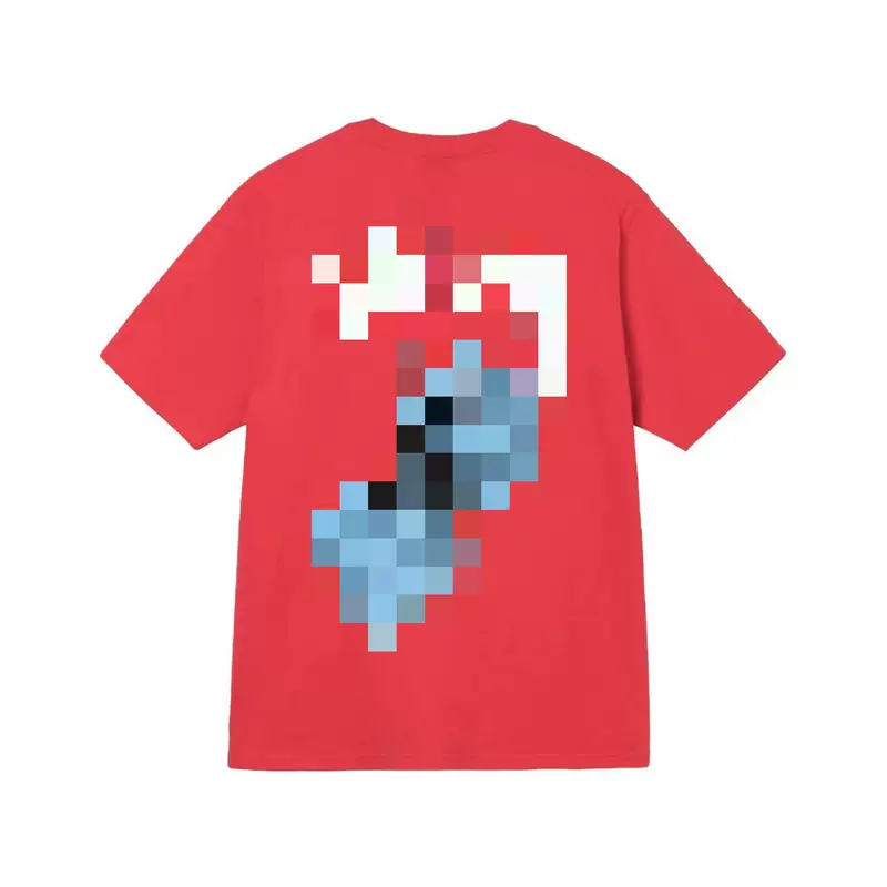 Stussy SS22 Fuzzy Dice Tee 骰子印花圆领短袖