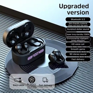 X56 Headphones Earclip Earphones Headset Bluetooth TWS