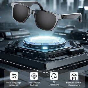 Smart Glasses AI Translation Wireless Bluetooth Glasses