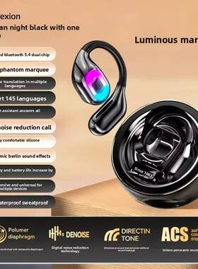 AI translator Bluetooth Earphones Sports translate earbuds