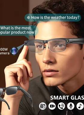 AI camera Smart Glasses Video Record translate Sunglasses