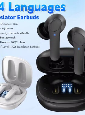Translation Headphones Bluetooth Earbuds Translator earphone
