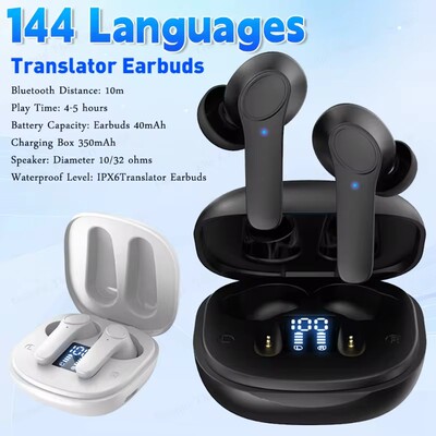 Translation Headphones Bluetooth Earbuds Translator earphone