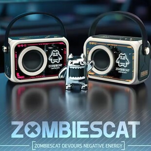 Bluetooth Speakers RGB Multi-Layer Mirror Lights Sound Box