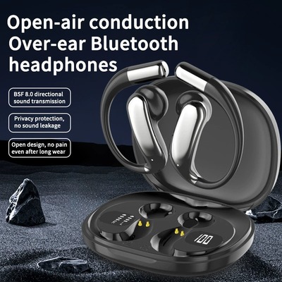 AI Language Translation Earbud Open Ear translator Headphone