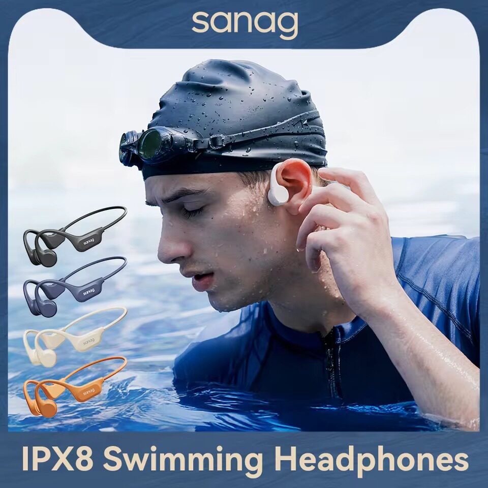 Sanag B60S Pro Swimming Bone Conduction Earphone Headset
