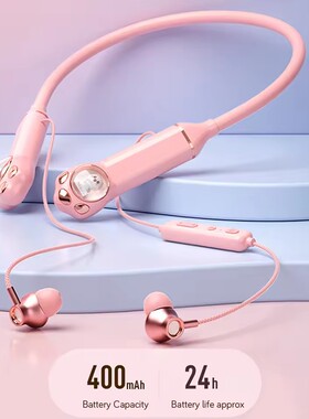 Bluetooth Headphones  Bluetooth Neckband Headset Earphones