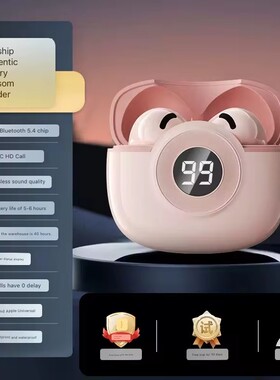 ANC wireless Bluetooth earphones digital display earbuds