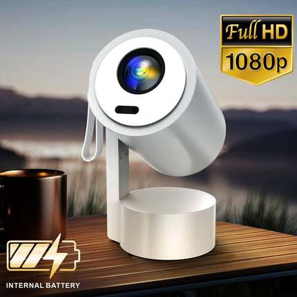 4k Android Screen Projector Android 13 Video Game Projector