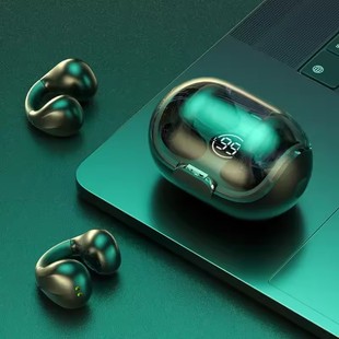 M8 Clip On Earbuds Wireless Bluetooth Open Ear Headphones