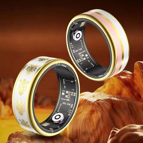 Smart Ring Heart Rate Blood Oxygen Stress Sleep Monitoring,