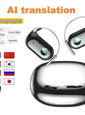 AI Translation Headphones 144 Languages Translator Earbuds