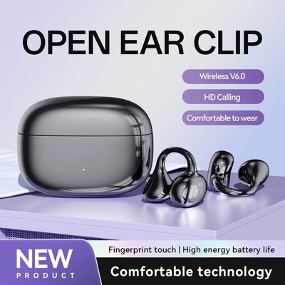 open ear clip bluetooth headphone wireless earbuds earphone