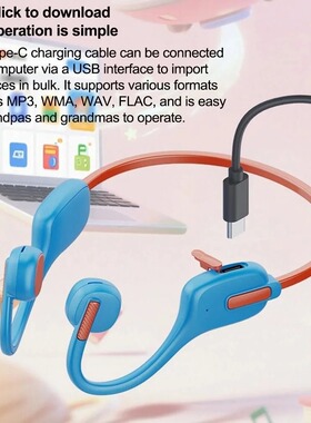 Kids Bone Conduction Headphone Hands-free Bluetooth earbuds