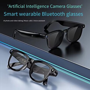 Ai Smart Glasses 800w Camera Bluetooth Headset translator