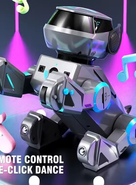 Intelligent RC Robot Dancing Music Remote Control Stunt Dog
