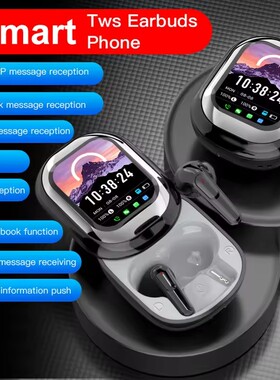 AI Translator Slide-Type TWS Bluetooth Earbuds APP Receive