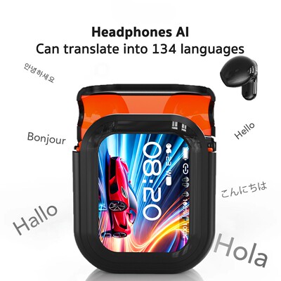 offline AI Translator Earbud Translation TWS BT earphone