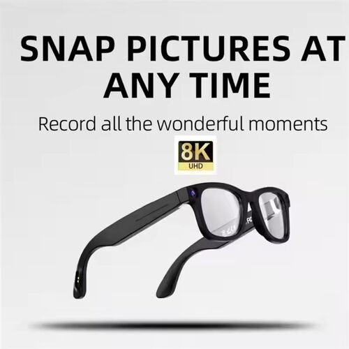 8MP Glasses Bluetooth video Record Translation large size