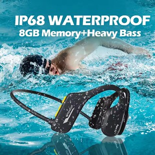 Swimming Headphone Bone Conduction BT Headband Sport earbuds