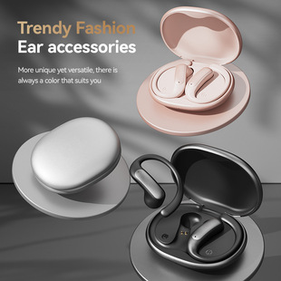OWS ear clip Bluetooth earphones headphone noise reduction