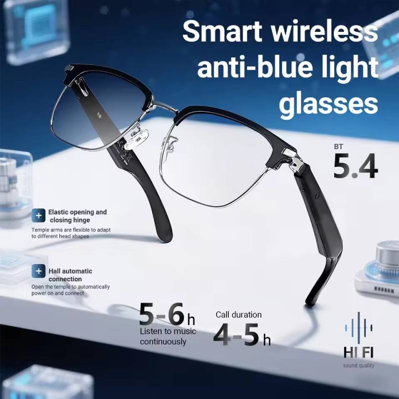 Smart Glasses Wireless Bluetooth Earphones Eyeglass Headset