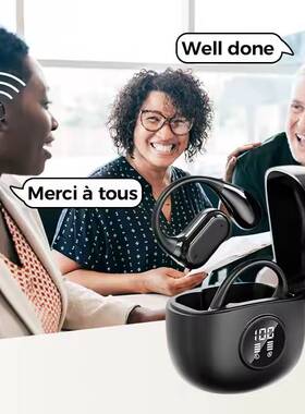 AI Translation Wireless OWS Bluetooth Earphones translator