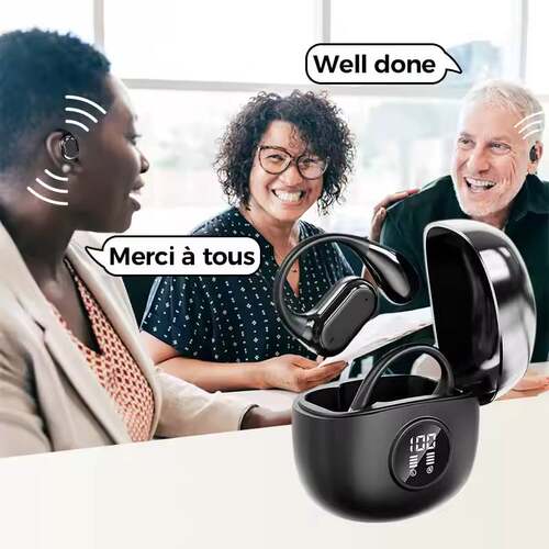 AI Translation Wireless OWS Bluetooth Earphones translator