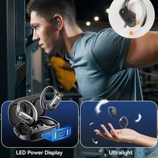 Sports Bluetooth 5.3 Headphones Wireless Earbuds Ear Buds