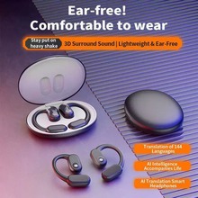 AI Translator Earbuds 144 Languages Bluetooth TWS Headphones
