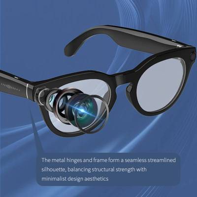 AI Smart Glasses HD Camera Sunglasses AI translation Headset