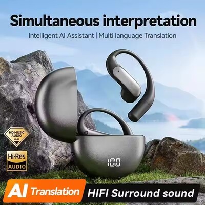 M118 Translation Earphones OWS Open Wireless Bluetoot