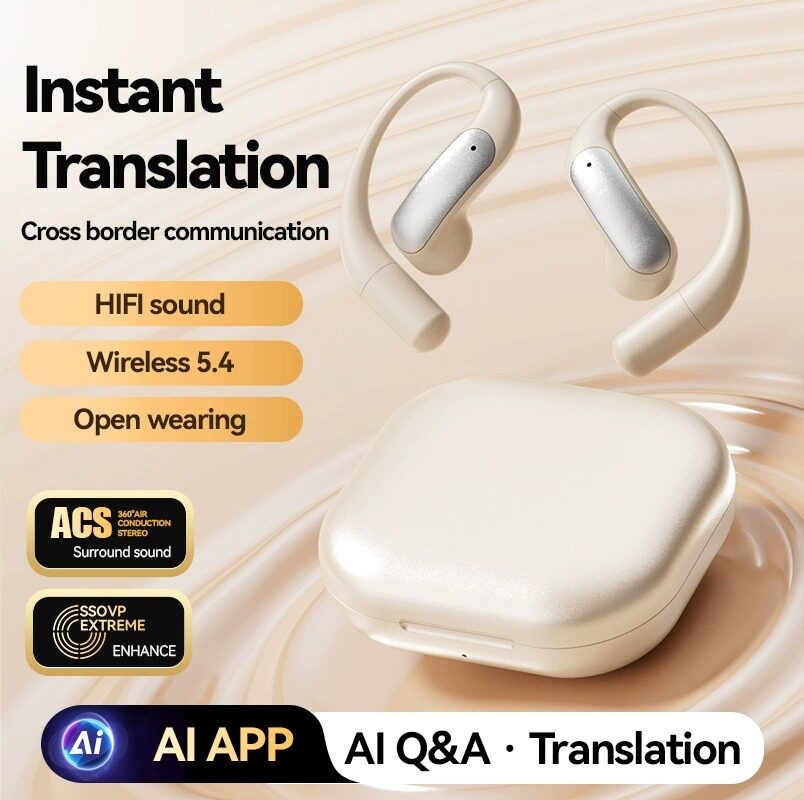 AI translator earphone Bluetooth earphone translate earbuds