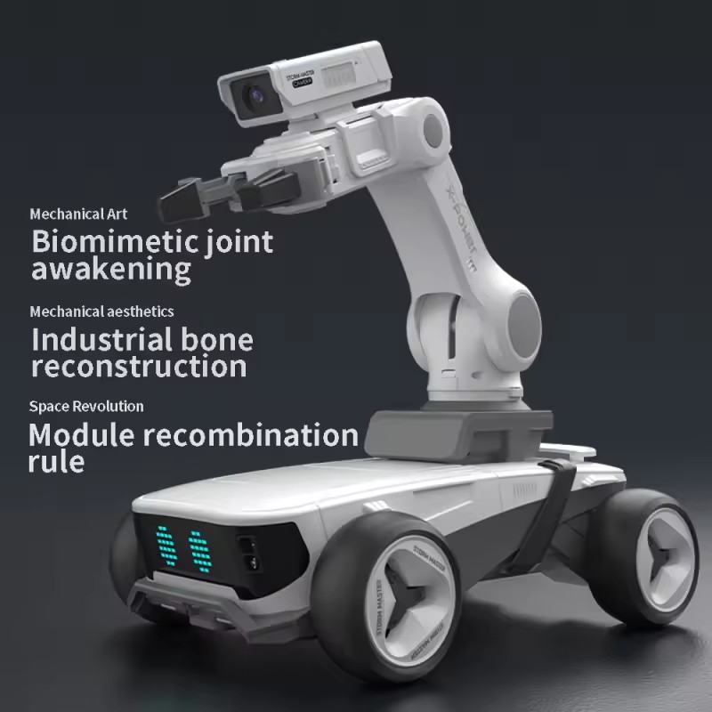 F07 Intelligent RC Robot Car with Infrared Recognition
