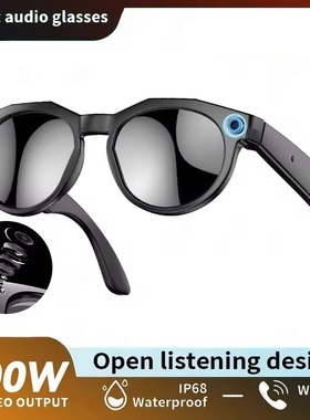 4 AI Smart sunglasses 8MP Camera translator  Smart Glasses