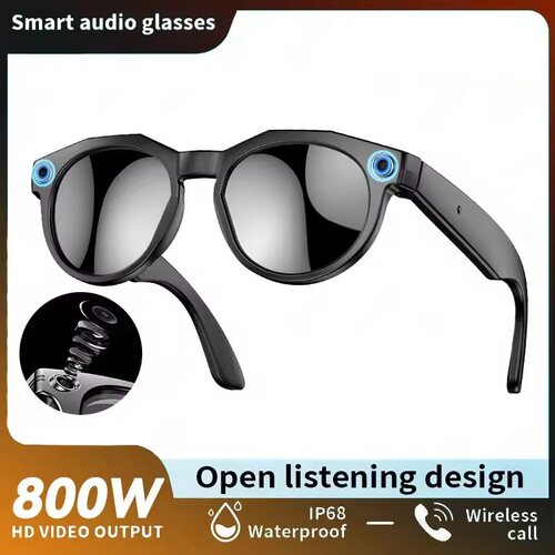 4 AI Smart sunglasses 8MP Camera translator  Smart Glasses