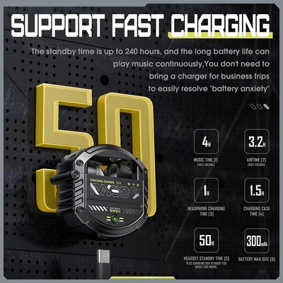 ONIKUMA T309 Headphones Noise Reduction Wireless Earbuds