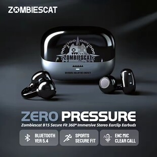 Zombiescat B15 OWS Ear Clip Headphone Earphones ENC Earbuds