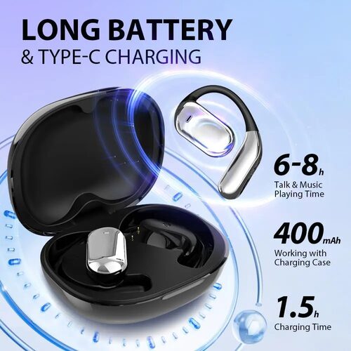 AI translator Bluetooth headset JM16 real-time translation