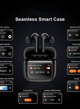 Wireless Sport Earphones Noise Cancelling Earbuds Headphones