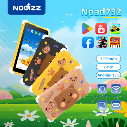 7”SIM 3G Kids Tablet Android Tablets 3200mAh Dual Camera