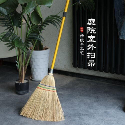 磨山匠人高粱庭院扫帚不用弯腰