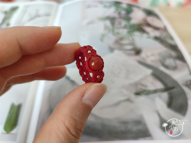 鱼小丸手作情侣蜡线Macrame