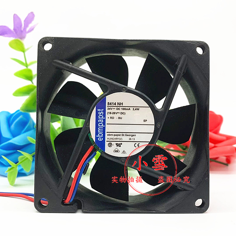 原装 EBM PAPST TYP 8414NHR/NGH/NML/NH/HR/GH N 8025 24V 风扇