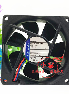 原装 EBM PAPST TYP 8414NHR/NGH/NML/NH/HR/GH N 8025 24V 风扇