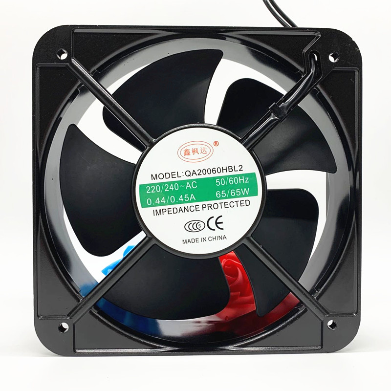 QA20060HBL2 鑫枫达 220V 0.45A 20CM 20060 轴流风机 散热风扇