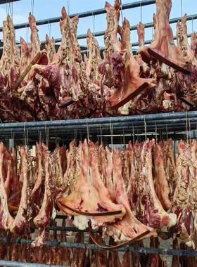 正宗乐昌北乡腊猪脚猪蹄整只农家土猪肉自然风干腊味粤北连州东陂