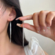 s925纯银耳饰长款 爆 流苏耳线冷淡风气质简约防丢耳环女2025新款