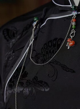 【吉祥红葫芦】合金两用年轻古典中式旗袍压襟汉服配领扣